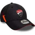 cappellino-curvo-nero-regolabile-9forty-gradient-print-di-ducati-motor-motogp-di-new-era