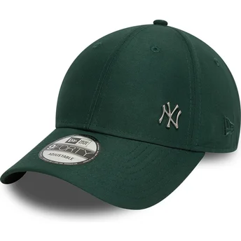 Cappellino verde regolabile 9FORTY Flawless dei New York Yankees MLB di New Era