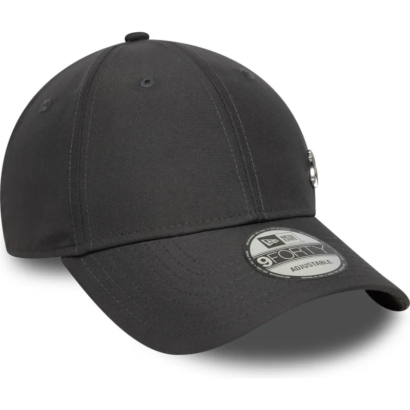 cappellino-con-visiera-curva-grigio-regolabile-9forty-flawless-di-new-york-yankees-mlb-di-new-era