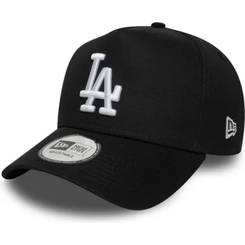 Cappellino nero snapback E Frame League Essential dei Los Angeles Dodgers MLB di New Era