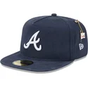 berretto-piatto-blu-navy-aderente-59fifty-a-frame-championship-side-flag-degli-atlanta-braves-mlb-di-new-era