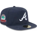 berretto-piatto-blu-navy-aderente-59fifty-a-frame-championship-side-flag-degli-atlanta-braves-mlb-di-new-era