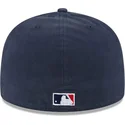cappello-piatto-blu-navy-chiuso-59fifty-a-frame-championship-side-flag-di-atlanta-braves-mlb-di-new-era