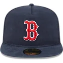 cappello-piatto-blu-navy-chiuso-59fifty-a-frame-championship-side-flag-dei-boston-red-sox-mlb-di-new-era