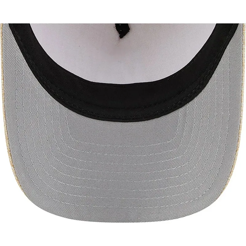 cappellino-curvo-beige-snapback-9forty-m-crown-a-frame-cotton-weave-dei-los-angeles-dodgers-mlb-di-new-era