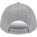 cappellino-curvo-grigio-snapback-con-logo-blu-navy-9forty-m-crown-a-frame-cotton-weave-dei-new-york-yankees-mlb-di-new-era