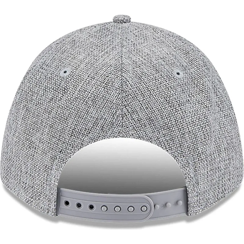 cappellino-curvo-grigio-snapback-con-logo-blu-marino-9forty-m-crown-a-frame-cotton-weave-di-new-york-yankees-mlb-di-new-era