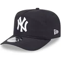cappello-curvo-nero-regolabile-golfer-everyday-nylon-dei-new-york-yankees-mlb-di-new-era
