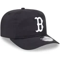 cappello-curvo-nero-regolabile-golfer-everyday-nylon-dei-boston-red-sox-mlb-di-new-era