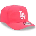 cappellino-curvo-rosa-regolabile-golfer-everyday-nylon-dei-los-angeles-dodgers-mlb-di-new-era