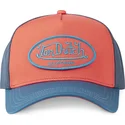 cappello-trucker-rosso-e-blu-blfl-di-von-dutch