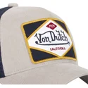 cappellino-trucker-grigio-e-blu-marino-gry-di-von-dutch