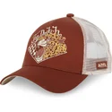 gorra-trucker-marrone-e-beige-gue-di-von-dutch