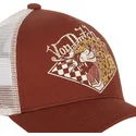 gorra-trucker-marrone-e-beige-gue-di-von-dutch