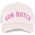 cappellino-trucker-rosa-e-bianco-per-bambino-kidbuckl-lp-di-von-dutch