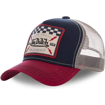 Cappello curvo multicolore snapback per bambino KID_SQUARE16 di Von Dutch
