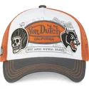 von-dutch-patches06-white-orange-and-grey-trucker-hat