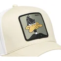 cappellino-snapback-curvo-beige-e-bianco-pato-lucas-loo11-daf2-looney-tunes-di-capslab