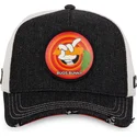 cappellino-trucker-nero-e-bianco-bugs-bunny-loo11-han-looney-tunes-di-capslab