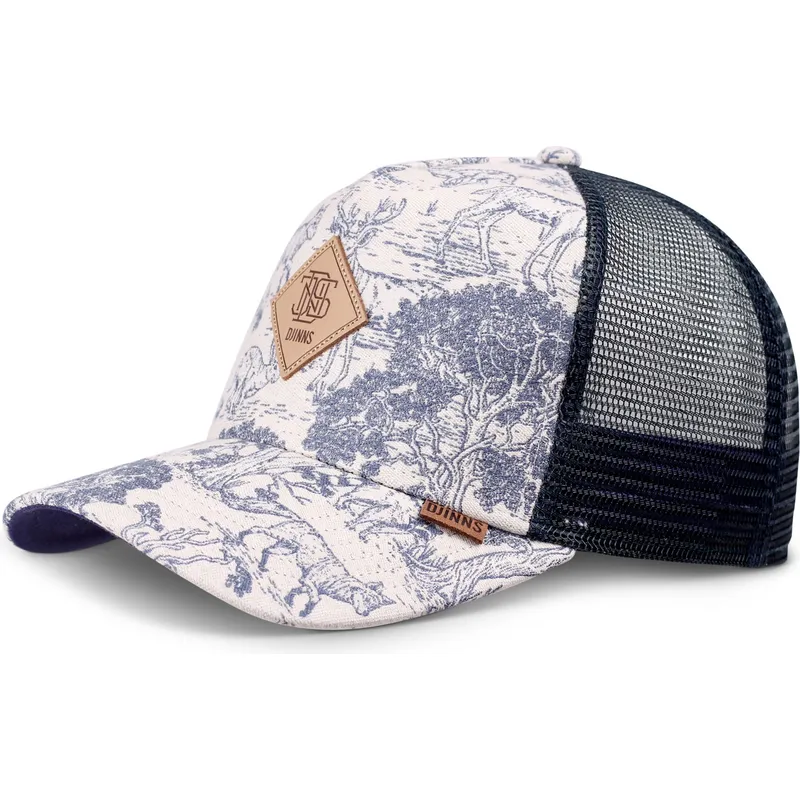 cappellino-trucker-blu-marino-hft-deer-pattern-di-djinns