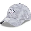 cappellino-curvo-grigio-regolabile-da-donna-9twenty-leaf-open-back-spring-training-fan-pack-2025-dei-new-york-yankees-mlb-di-new