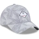 cappellino-curvo-grigio-regolabile-da-donna-9twenty-leaf-open-back-spring-training-fan-pack-2025-dei-new-york-yankees-mlb-di-new
