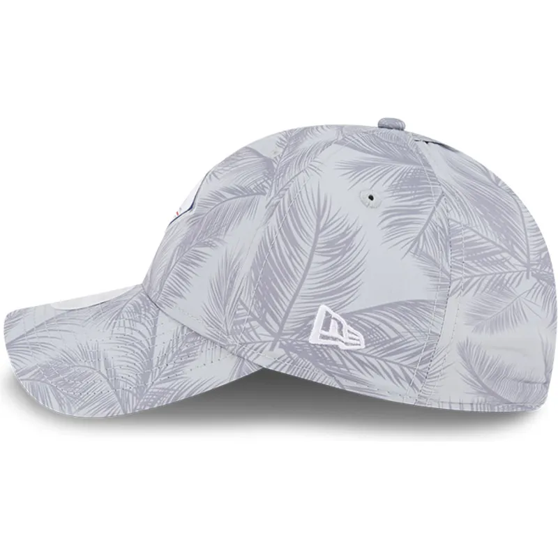 cappellino-curvo-grigio-regolabile-da-donna-9twenty-leaf-open-back-spring-training-fan-pack-2025-dei-new-york-yankees-mlb-di-new