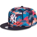 cappello-piatto-multicolore-snapback-9fifty-printed-spring-training-fan-pack-2025-dei-new-york-yankees-mlb-di-new-era