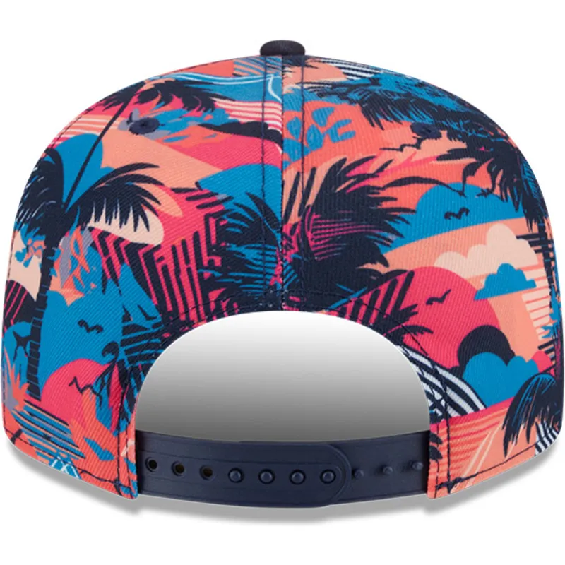 cappello-piatto-multicolore-snapback-9fifty-printed-spring-training-fan-pack-2025-di-boston-red-sox-mlb-di-new-era