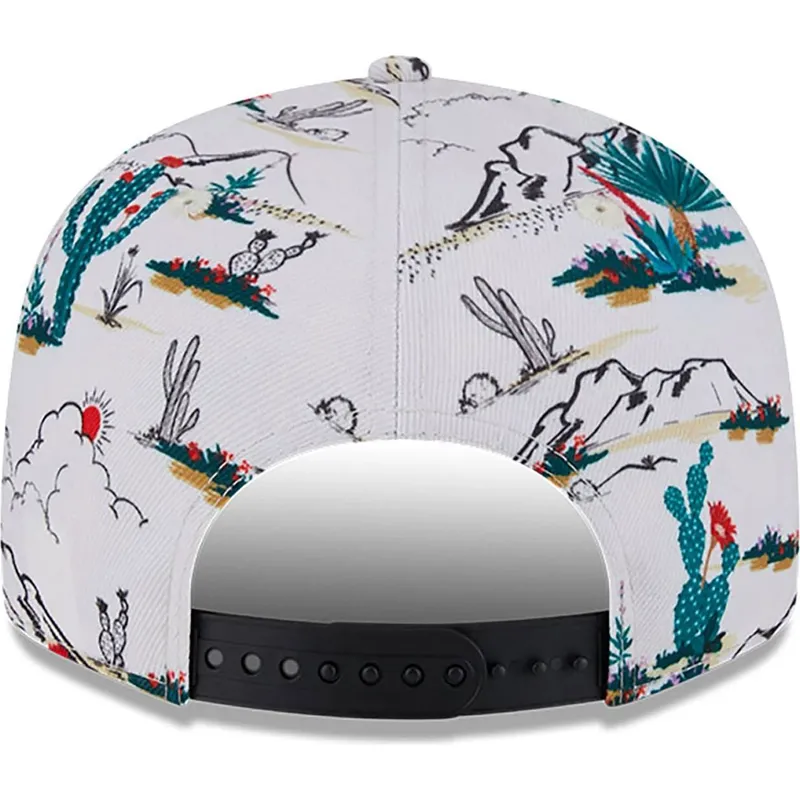 cappello-piatto-bianco-snapback-9fifty-print-spring-training-fan-pack-2025-dei-los-angeles-dodgers-mlb-di-new-era