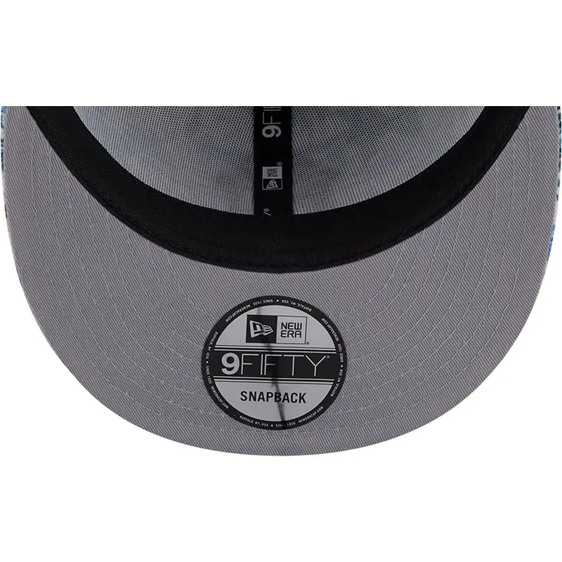 cappello-piatto-bianco-snapback-9fifty-print-spring-training-fan-pack-2025-dei-new-york-yankees-mlb-di-new-era