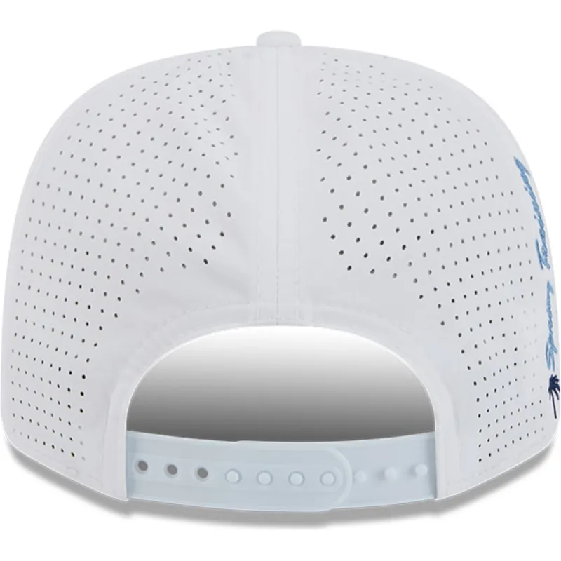 cappellino-trucker-bianco-9seventy-perf-spring-training-fan-pack-2025-dei-tampa-bay-rays-mlb-di-new-era