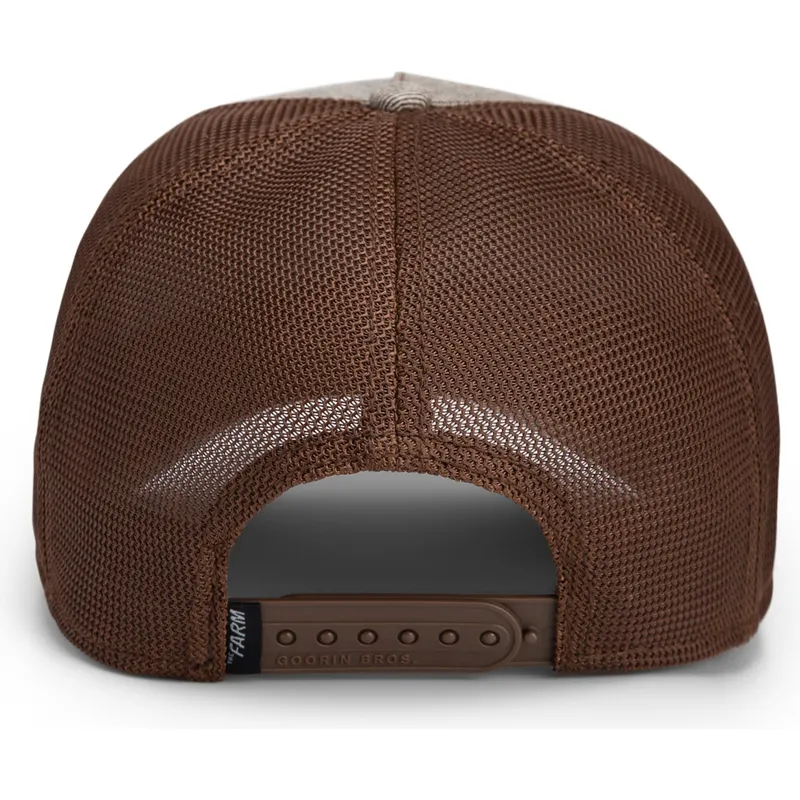 cappellino-trucker-marrone-cane-chihuahua-amigo-suited-friend-business-professional-the-farm-di-goorin-bros