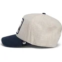 gorra-curva-beige-e-blu-navy-snapback-cavallo-rogue-thread-rebel-rugged-comfort-the-farm-di-goorin-bros