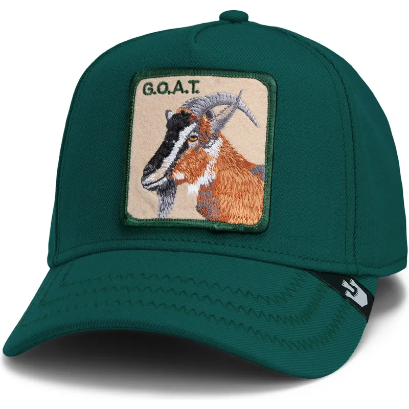 cappellino-visiera-curva-verde-snapback-capra-goat-greatest-field-100-the-farm-di-goorin-bros