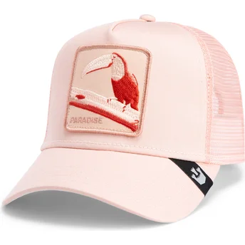 cappellino-trucker-rosa-tucano-paradise-toucan-mirage-chroma-wave-the-farm-di-goorin-bros