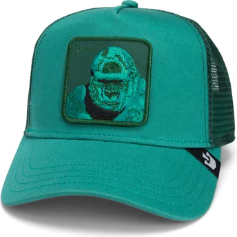 Cappello trucker verde gorilla Boss Mirage Chroma Wave The Farm di Goorin Bros.