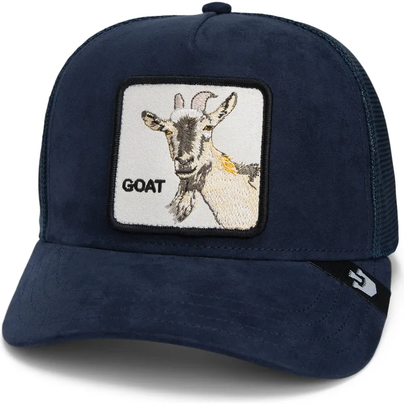 cappellino-trucker-blu-marino-capra-the-suede-goat-global-core-micro-suede-the-farm-di-goorin-bros