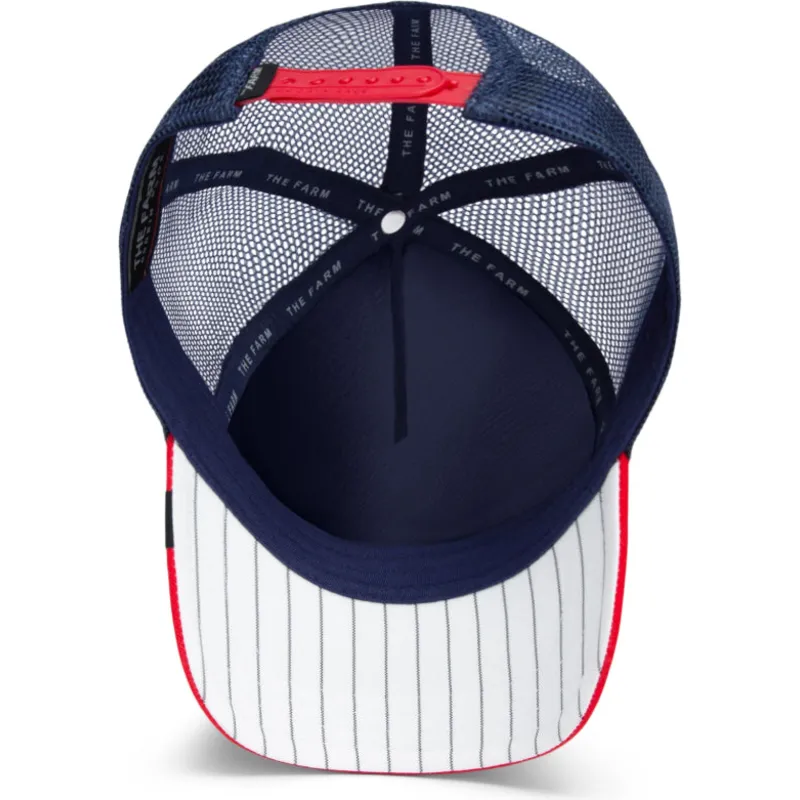 gorra-trucker-blu-navy-e-rossa-con-uccello-the-bird-fab-farm-di-goorin-bros