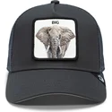 cappellino-trucker-nero-elefante-the-big-elephant-global-core-the-farm-di-goorin-bros