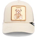 cappelli-curva-beige-snapback-per-bambino-oso-dei-peluche-cuddle-time-chroma-wave-the-farm-the-farm-di-goorin-bros