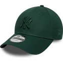 cappellino-curvo-verde-regolabile-con-logo-verde-9forty-colour-pack-dei-new-york-yankees-mlb-di-new-era