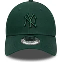 cappellino-curvo-verde-regolabile-con-logo-verde-9forty-colour-pack-dei-new-york-yankees-mlb-di-new-era