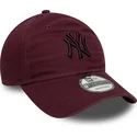 cappellino-curvo-granata-regolabile-9twenty-colour-pack-dei-new-york-yankees-mlb-di-new-era