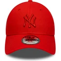 cappellino-con-visiera-curva-rosso-regolabile-con-logo-rosso-9forty-colour-pack-dei-new-york-yankees-mlb-di-new-era
