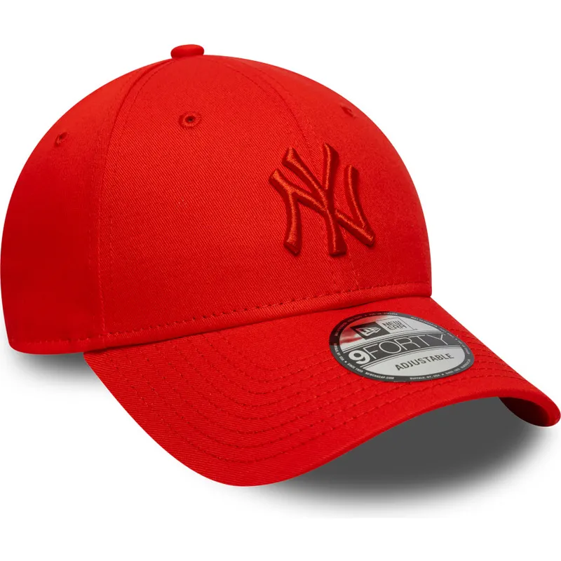 cappellino-con-visiera-curva-rosso-regolabile-con-logo-rosso-9forty-colour-pack-dei-new-york-yankees-mlb-di-new-era