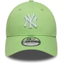 cappellino-curva-verde-chiaro-regolabile-9forty-colour-pack-dei-new-york-yankees-mlb-di-new-era