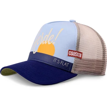 Cappellino trucker blu Merde HFT di Coastal