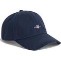 cappellino-curvo-blu-navy-regolabile-shield-cotton-twill-marine-di-gant