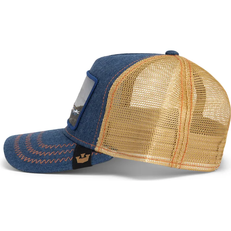 cappellino-trucker-blu-marino-aquila-born-free-wild-heart-the-farm-di-goorin-bros